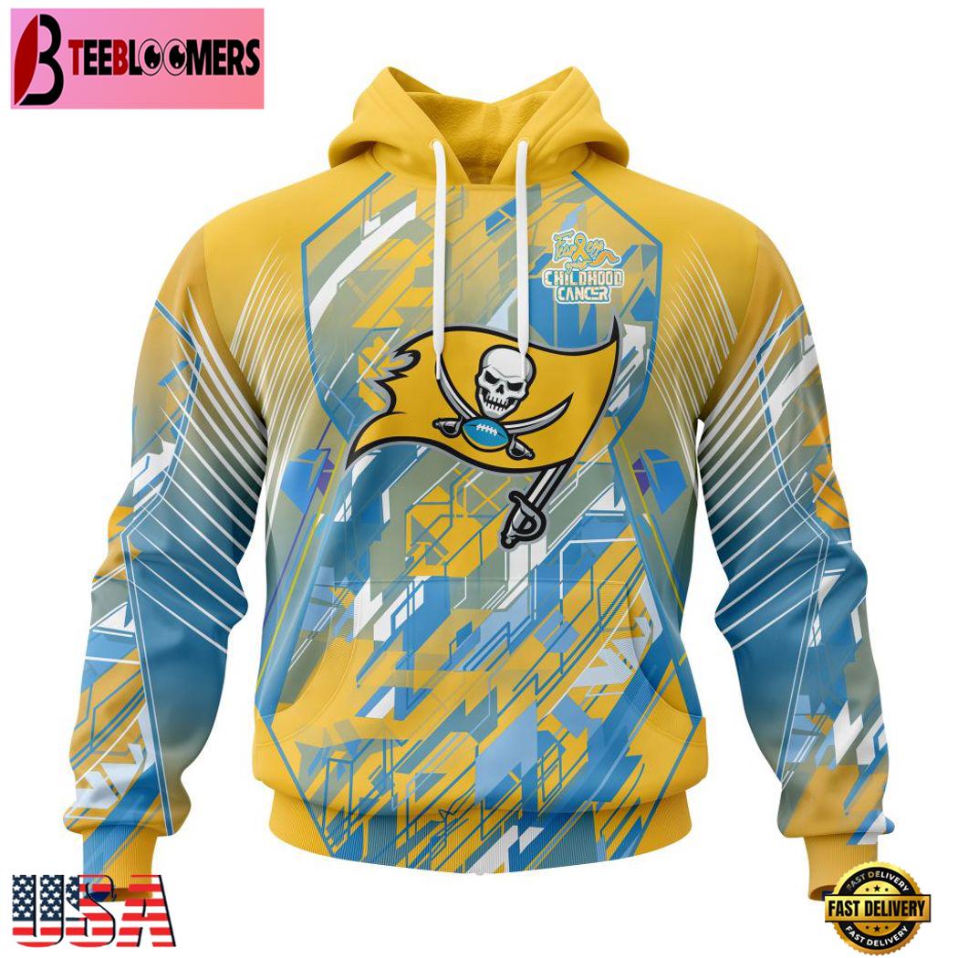 Tampa Bay Buccaneers Breast Cancer All Over Print Hoodie Tampa Bay Buccaneers Breast Cancer All Over Print Hoodie