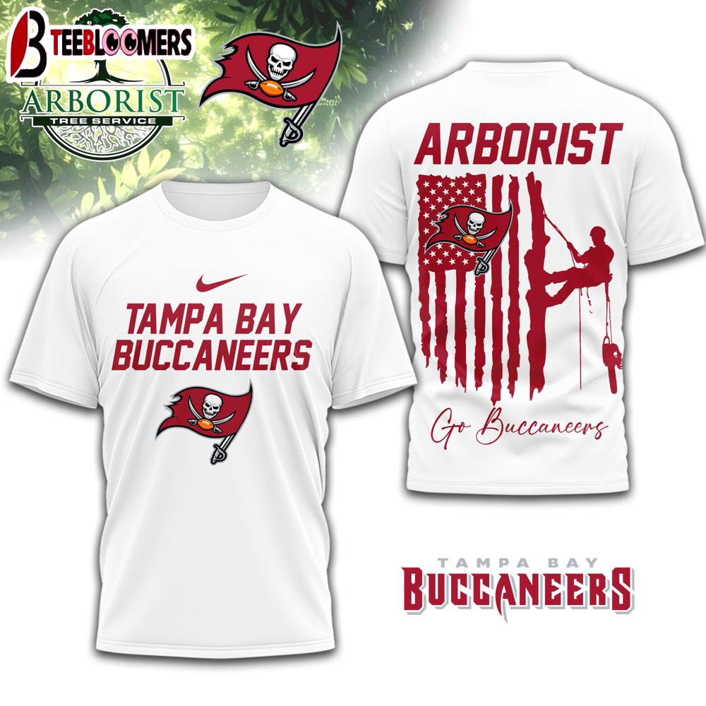 Tampa Bay Buccaneers NFL Arborist 3D Shirt For Fans