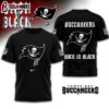 Tampa Bay Buccaneers NFL Back In Black 3D Shirt For Fans