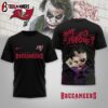 Tampa Bay Buccaneers NFL Joker Why So Serious 3D T-Shirt For Fans