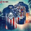 Tampa Bay Rays 4th of July Celebration Summer Hawaiian Shirt