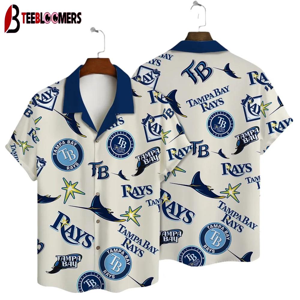 Tampa Bay Rays Classic Logo Summer Hawaiian Shirt