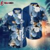 Tampa Bay Rays Floral Stripes Summer Hawaiian Shirt
