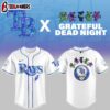 Tampa Bay Rays MLB x Grateful Dead Night Baseball Jersey Shirt
