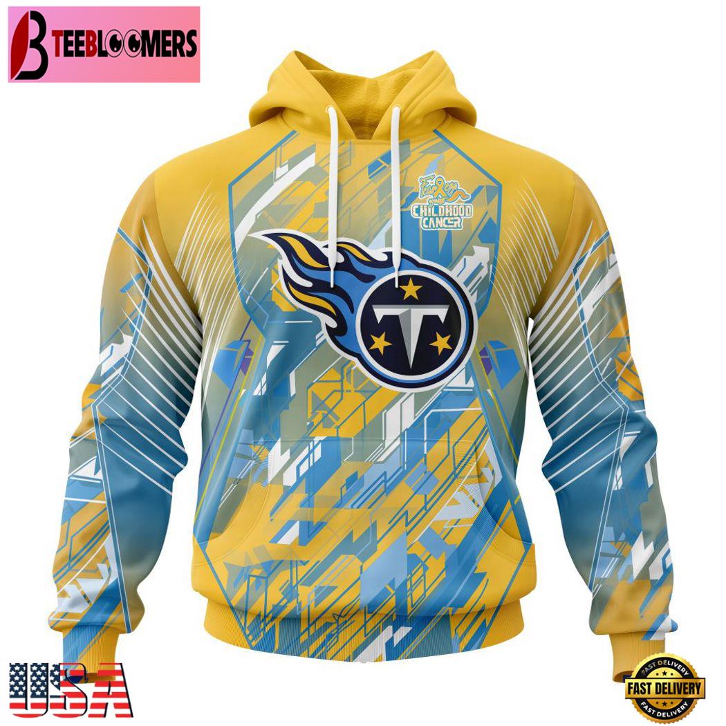 Tennessee Titans Breast Cancer All Over Print Hoodie Tennessee Titans Breast Cancer All Over Print Hoodie