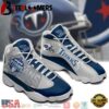Tennessee Titans Football Team NFL Big Logo 6 Gift Air Jordan 13 Sneaker Shoes - Gift For Fans