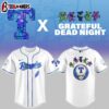 Texas Rangers MLB x Grateful Dead Night Baseball Jersey Shirt