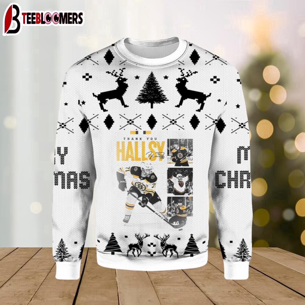Thank You Patrice Boston Bruins Ugly Christmas Sweater