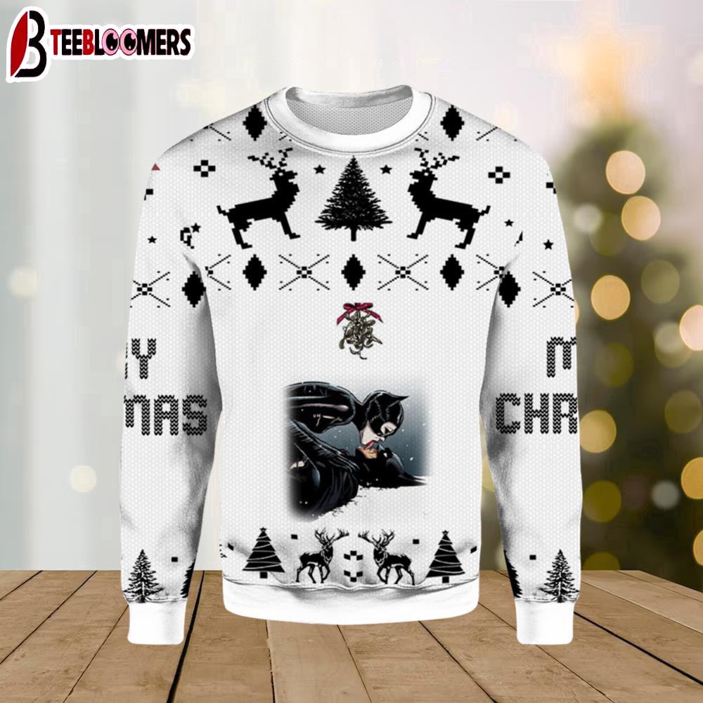 The Bat and the Cat Ugly Christmas Sweater
