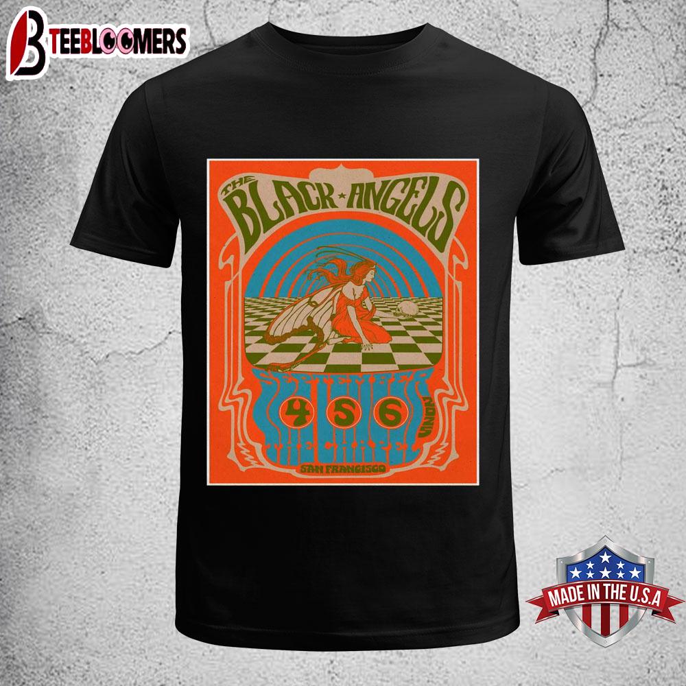 The Black Angels Tour Sep 4-5-6 2025 The Chapel San Francisco, CA Unisex T-Shirt