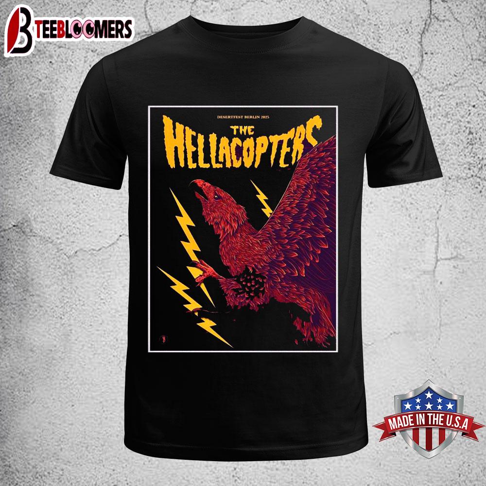 The Hellacopters Desertfest Berlin Tour 2025 Unisex T-Shirt