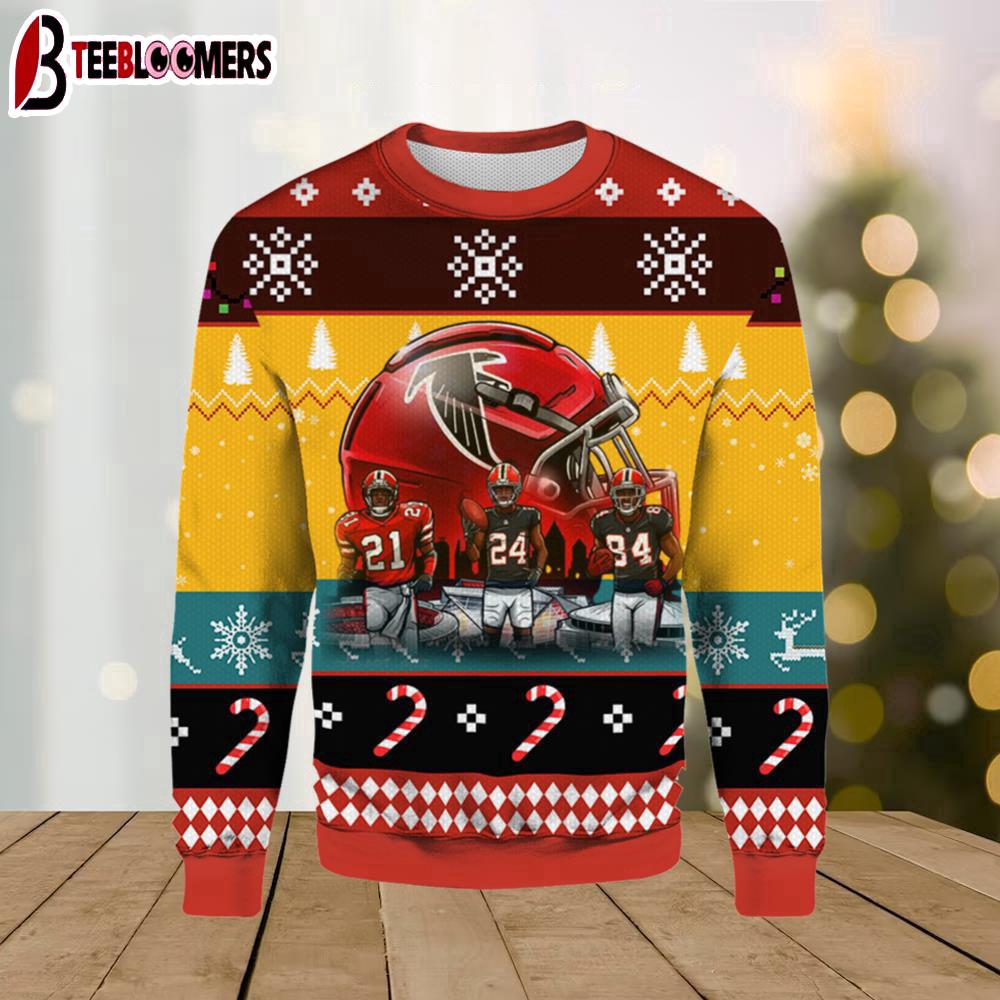 The Man Atlanta Falcons Ugly Christmas Sweater