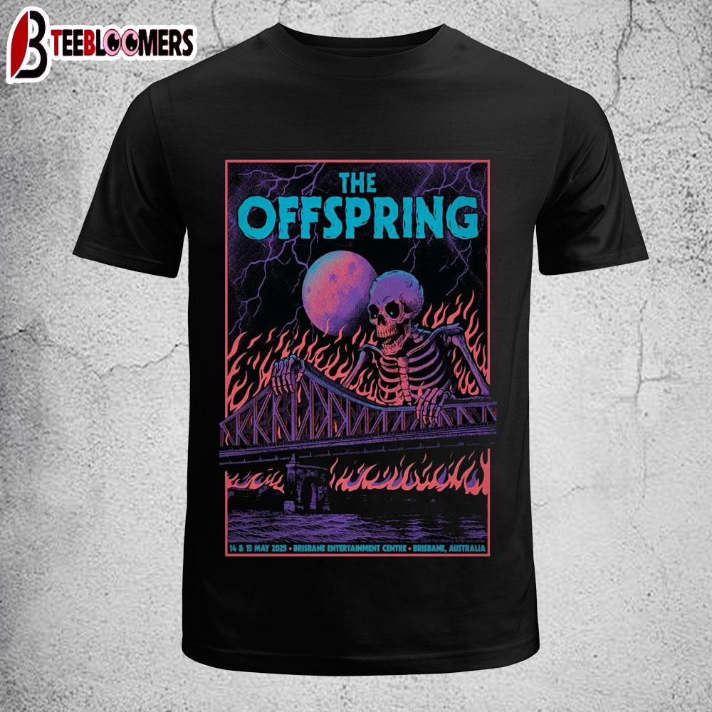 The Offspring Brisbane Entertainment Centre Brisbane, Australia May 14 & 15 2025 Tour Unisex T-Shirt