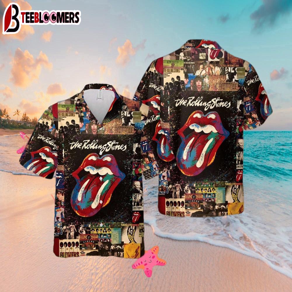 The Rolling Stones Awesome Hawaiian Shirt