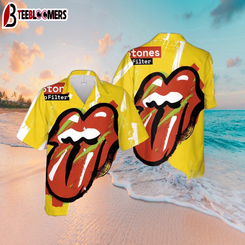 The Rolling Stones No Filter 3D Hawaiian Shirt