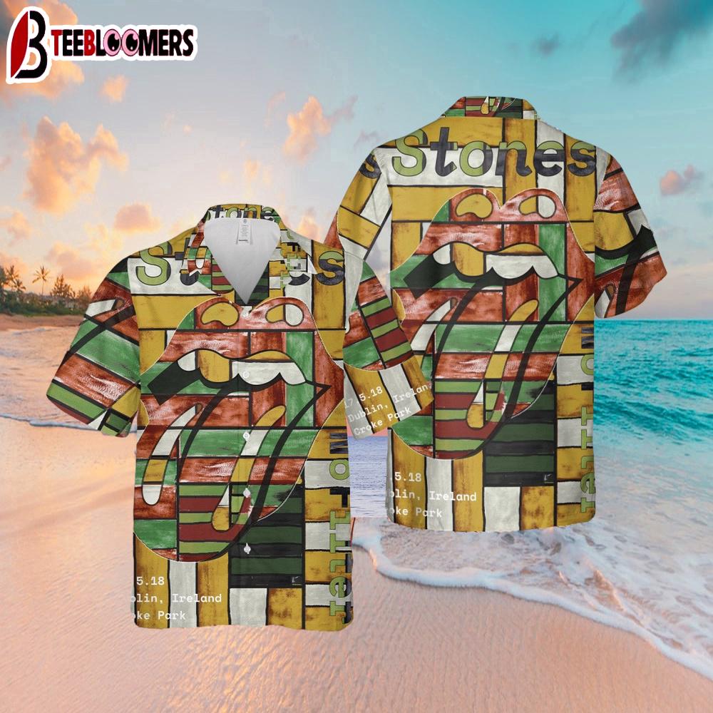 The Rolling Stones No Filter Dublin Ireland Hawaiian Shirt