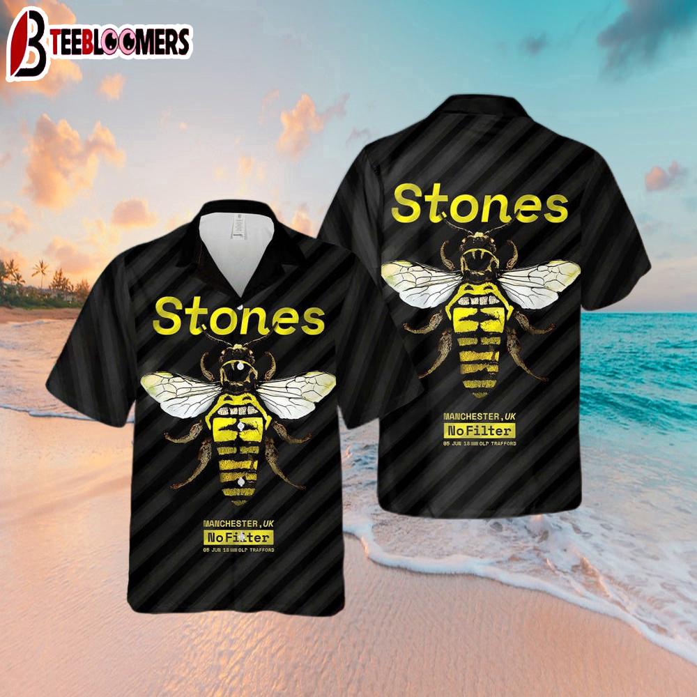 The Rolling Stones No Filter Manchester UK Hawaiian Shirt