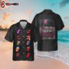 The Rolling Stones No Filter Tour Denim Pattern Hawaiian Shirt