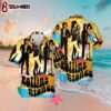 The Rolling Stones Poster 70's Rock 'n Roll Hawaiian Shirt