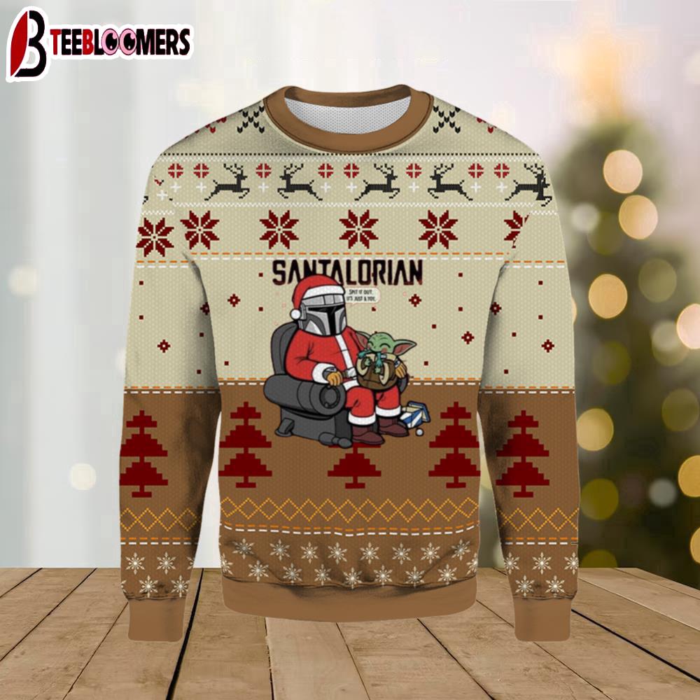 The SantaLorian Star Wars Ugly Christmas Sweater