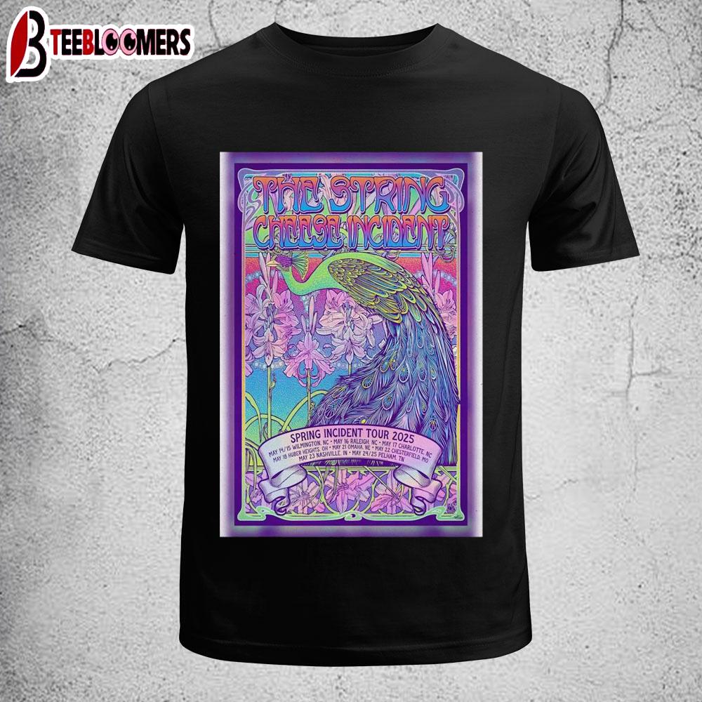 The String Cheese Incident Greenfield Lake Amphitheater Wilmington, NC May 14-15 2025 Unisex T-Shirt