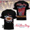 Washington Commanders National Aviation Day 3D Shirt Gift For Fans