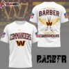 Washington Commanders NFL Barber 3D Shirt For Fans