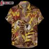Washington Commanders Retro Logo Hawaiian Shirt