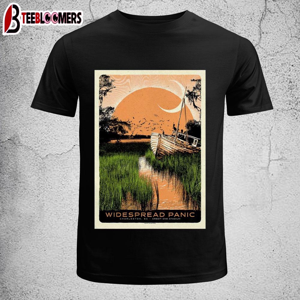 Widespread Panic Credit One Stadium Charleston, SC May 16-17 2025 Tour Unisex T-Shirt