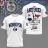 Winnipeg Jets NHL Bartender All Over Print 3D Shirt