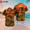 Wu Tang Clan Cream Led Light Logo Summer Wu-Tang Clan Hawaiian Shirt