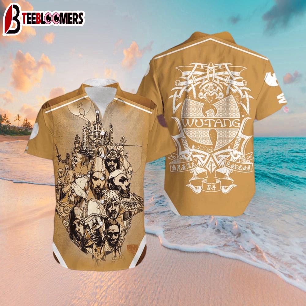 Wutang Clan The Street Of Shaolin Legend Hip Hop Wu-Tang Clan Hawaiian Shirt